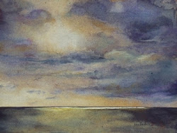 watercolor abstract landscape painting lou artist jordan fine transcendence orleans