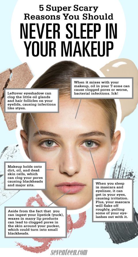 Reasons Why You Should Never Sleep With Makeup - Makeup
