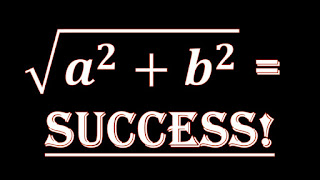 How to be successful in Life? Image of formula claiming to answer the question "How to be successful in Life?"
