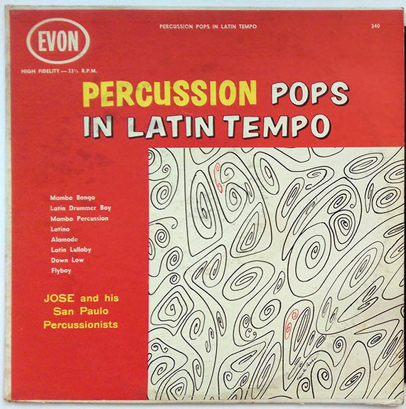 Ademus And His Percussionists ‎ Latin Favorites In Percussion In a