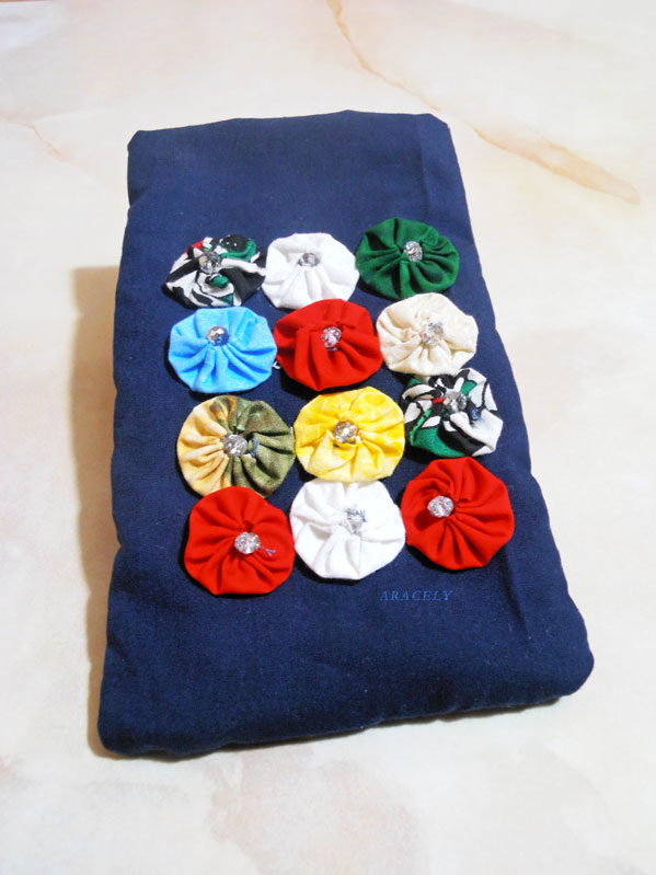 Patchwork porta celular 