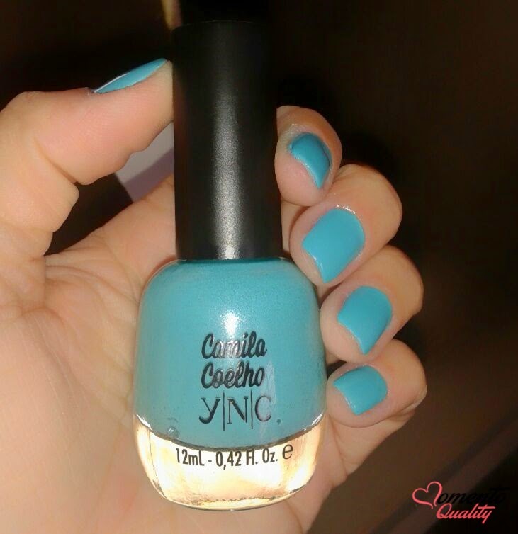Esmalte da Semana - Blue Jade YNC Camila Coelho 