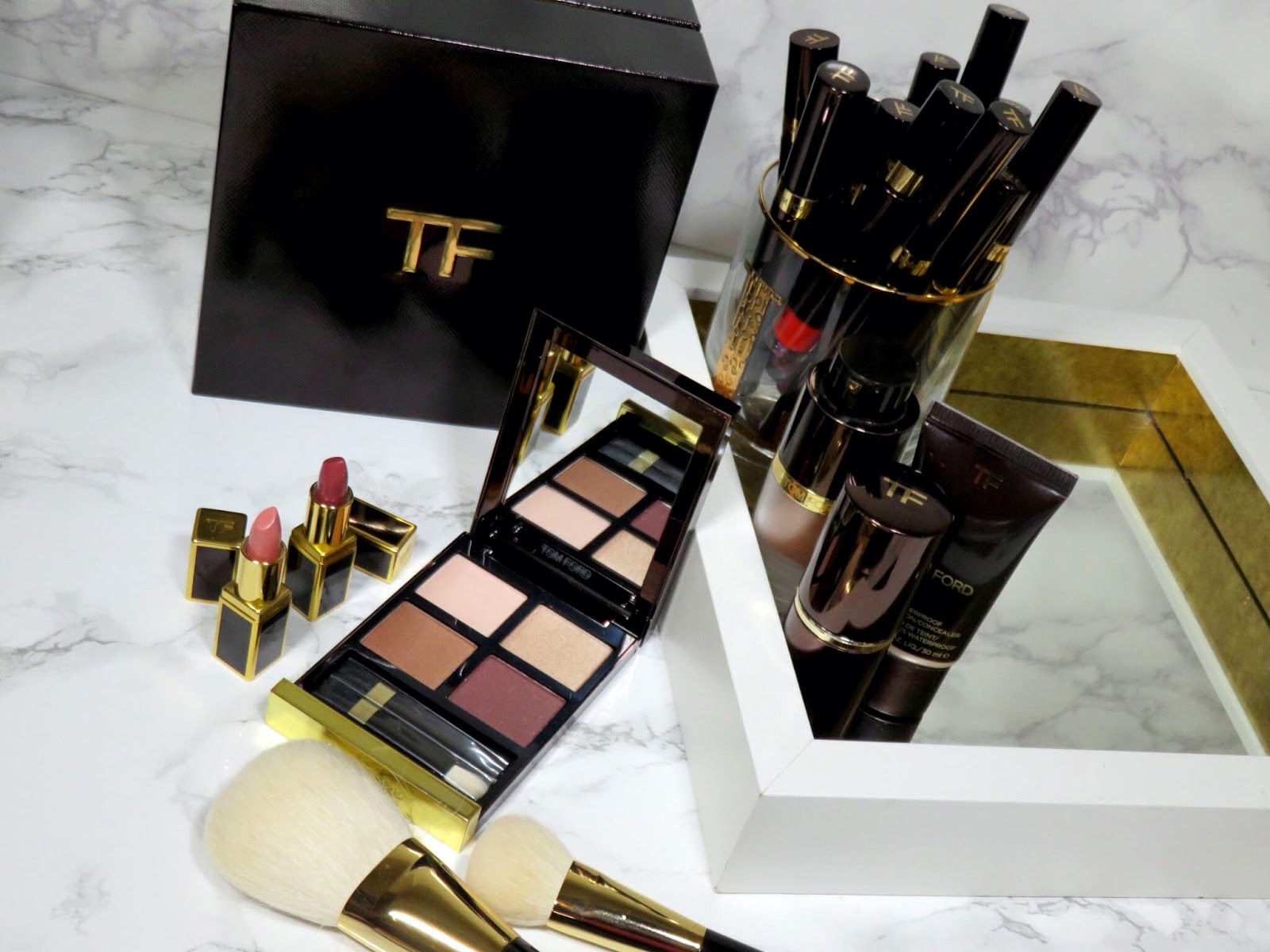  Review Tom Ford Iris Bronze Eye Color Quad PRETTY IS MY PROFESSION