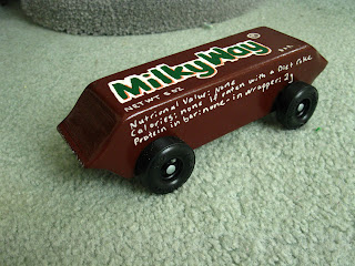 Cool Pinewood Derby Cars: 2010 Milky Way Car