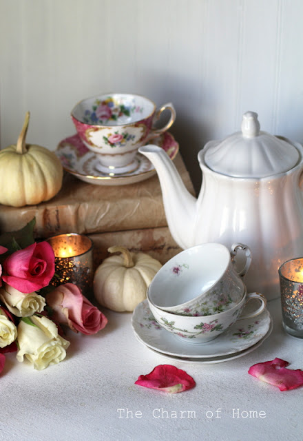 A Pink Tea for October: The Charm of Home