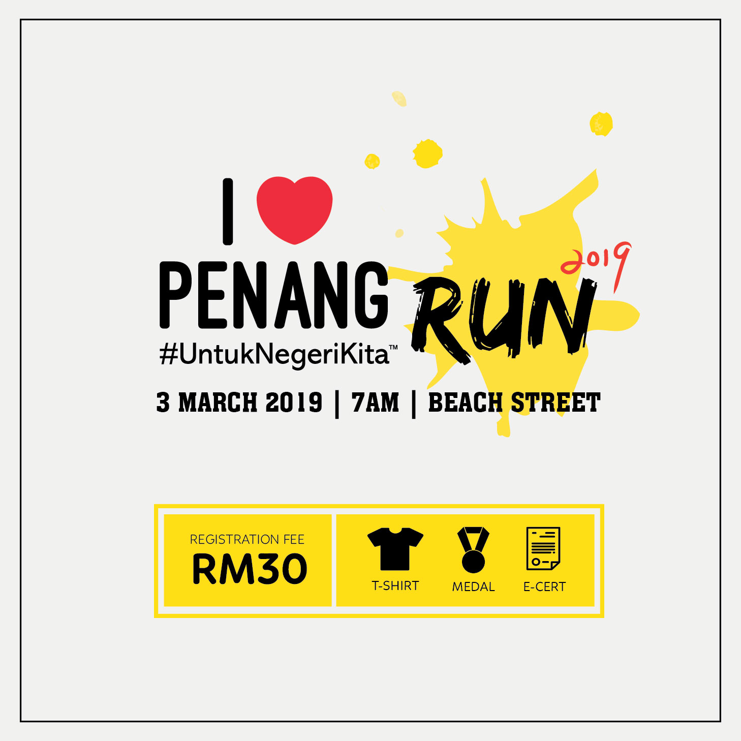 RUNNERIFIC I Love Penang Run 2019