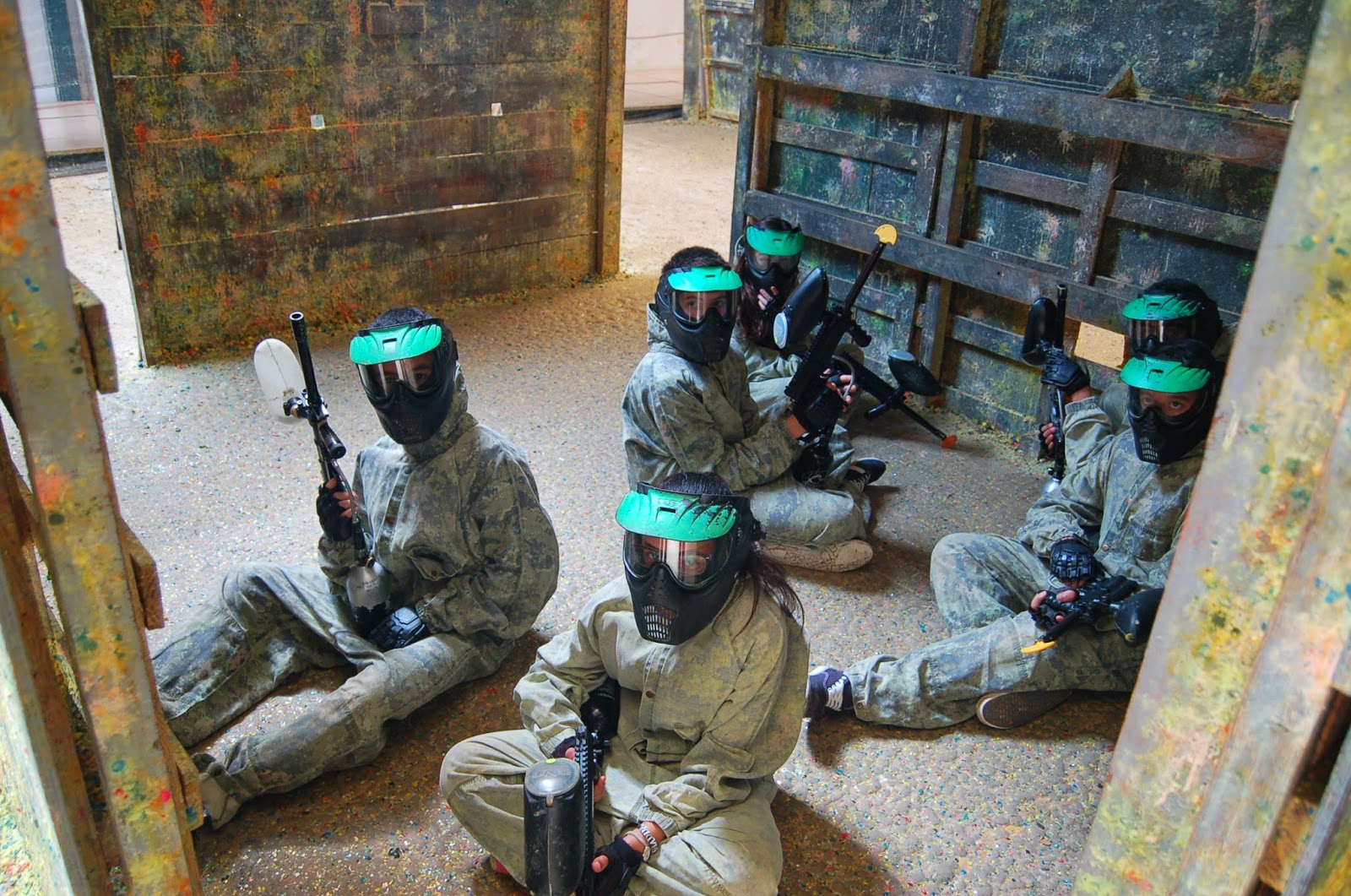 Actividades IES Mariano Baquero Goyanes Actividad de Paintball Primer