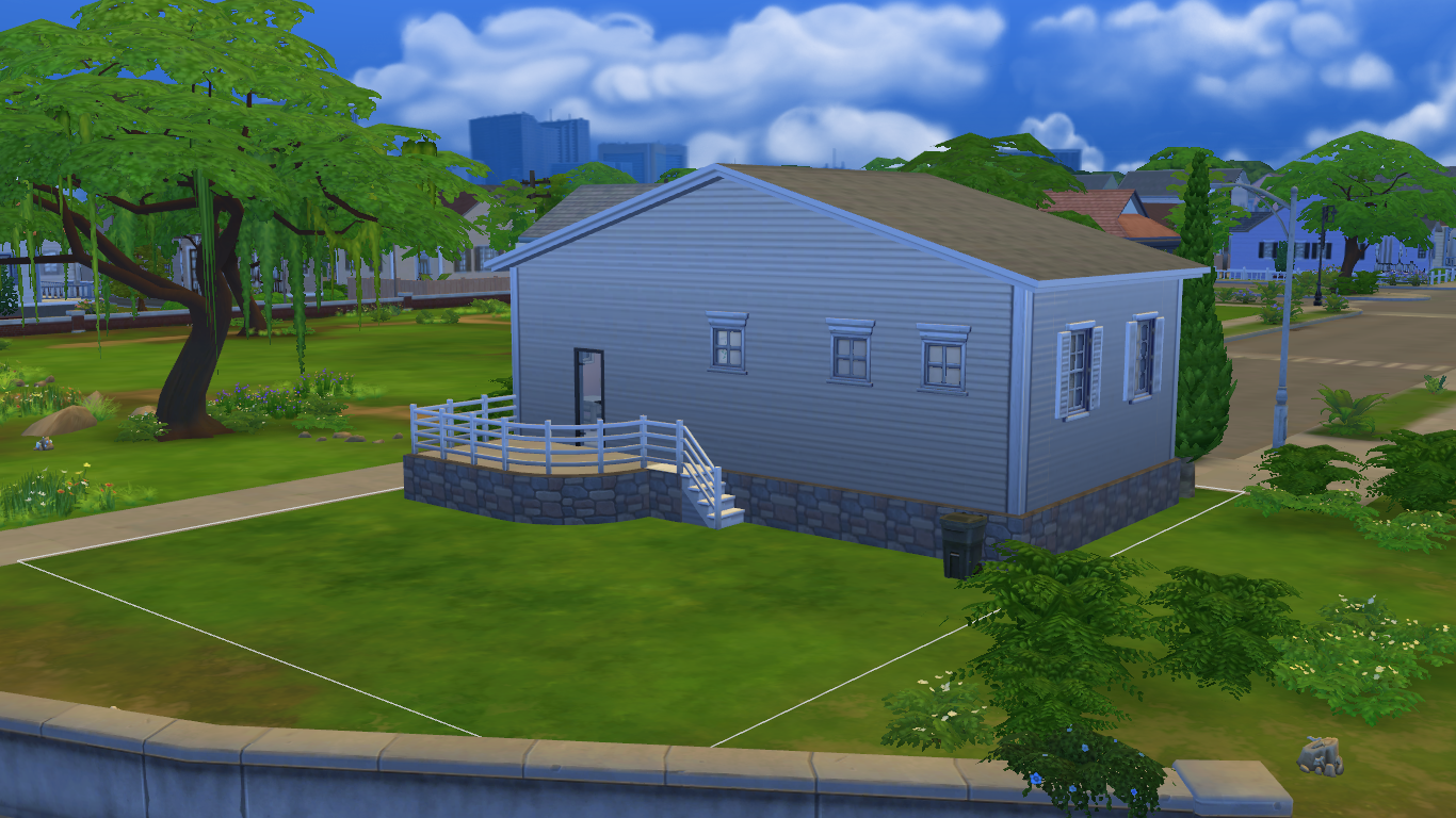 Sims 4 no CC, simple starter house! FREE