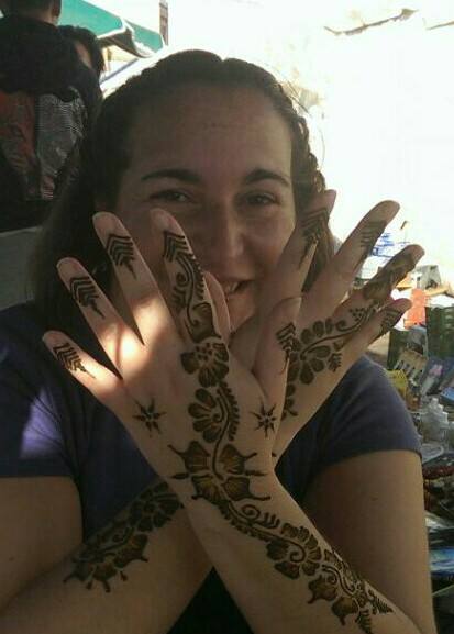 Tatuaje de henna en mi viaje a Marrakech
