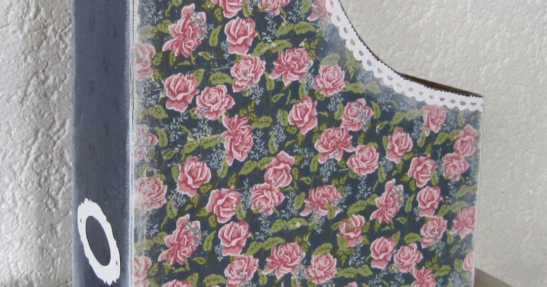 Mistletoe Home Designs Covering an IKEA magazine holder