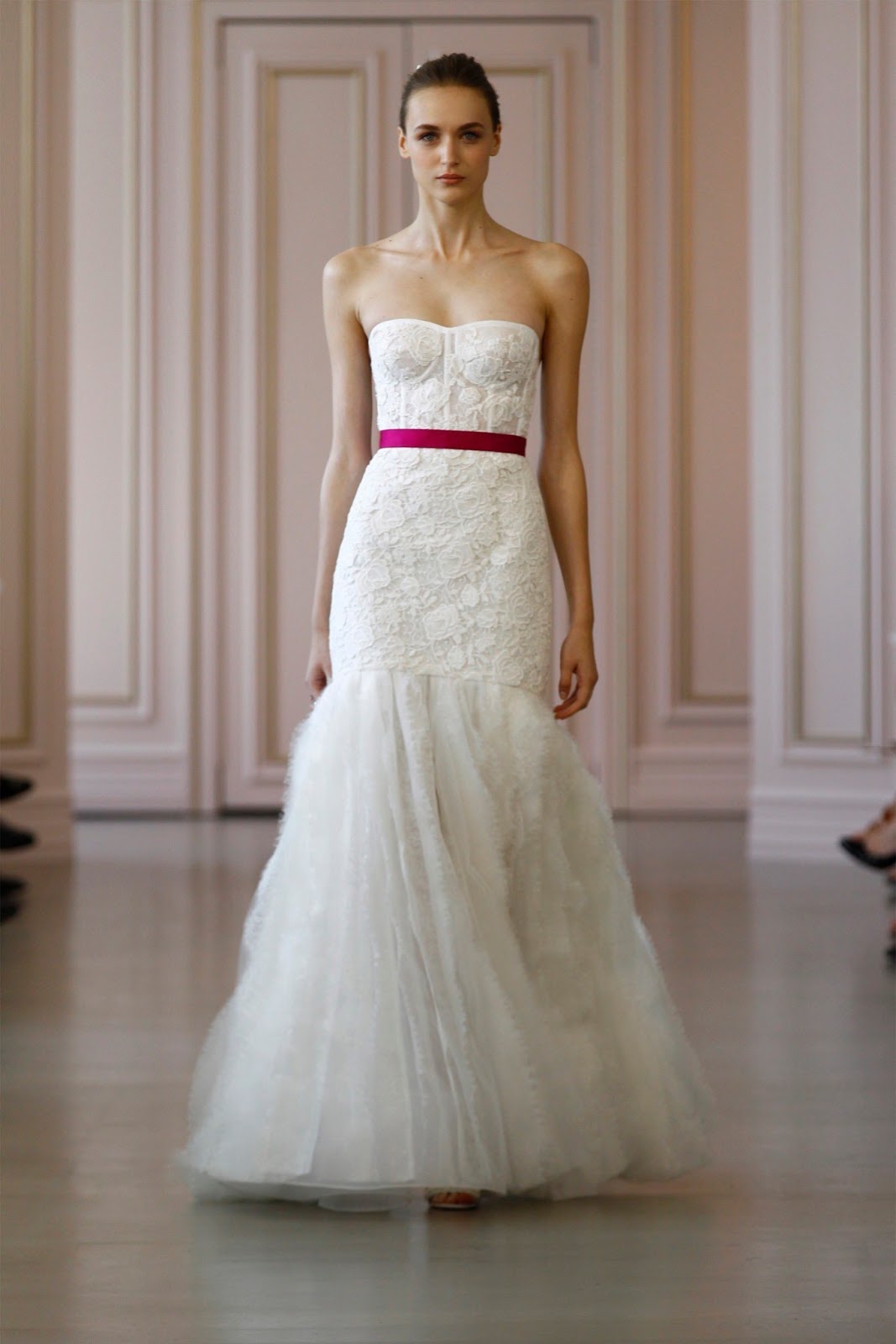 Bridal Wear New Bridal Dresses For Spring Brides 2016 By Oscar De La