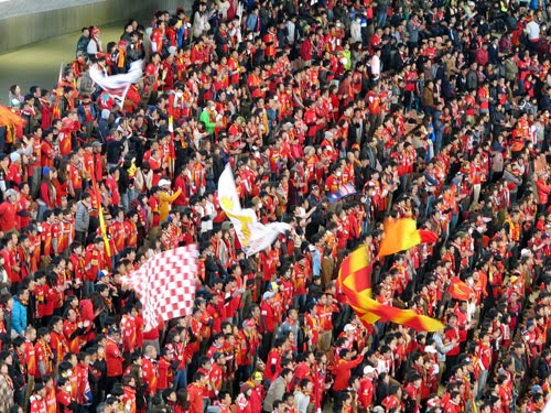Nagoya fans.