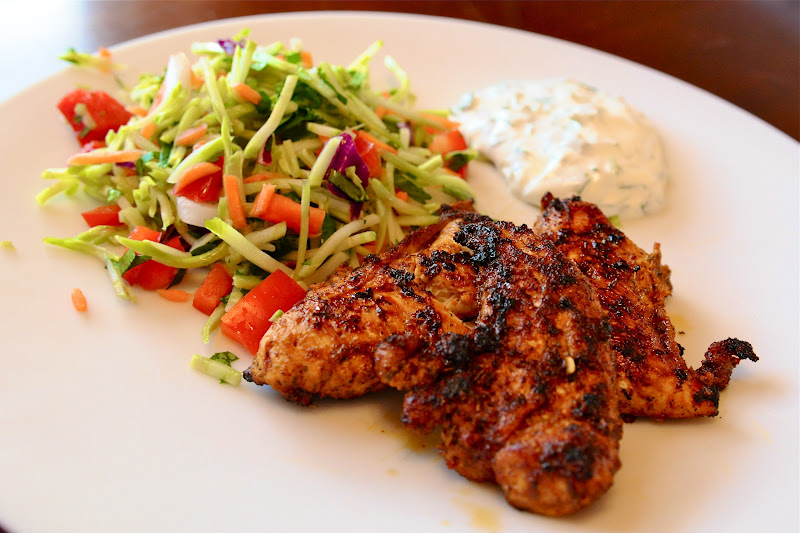 Gluten Free Bri Baja Citrus Chicken and Lime Slaw