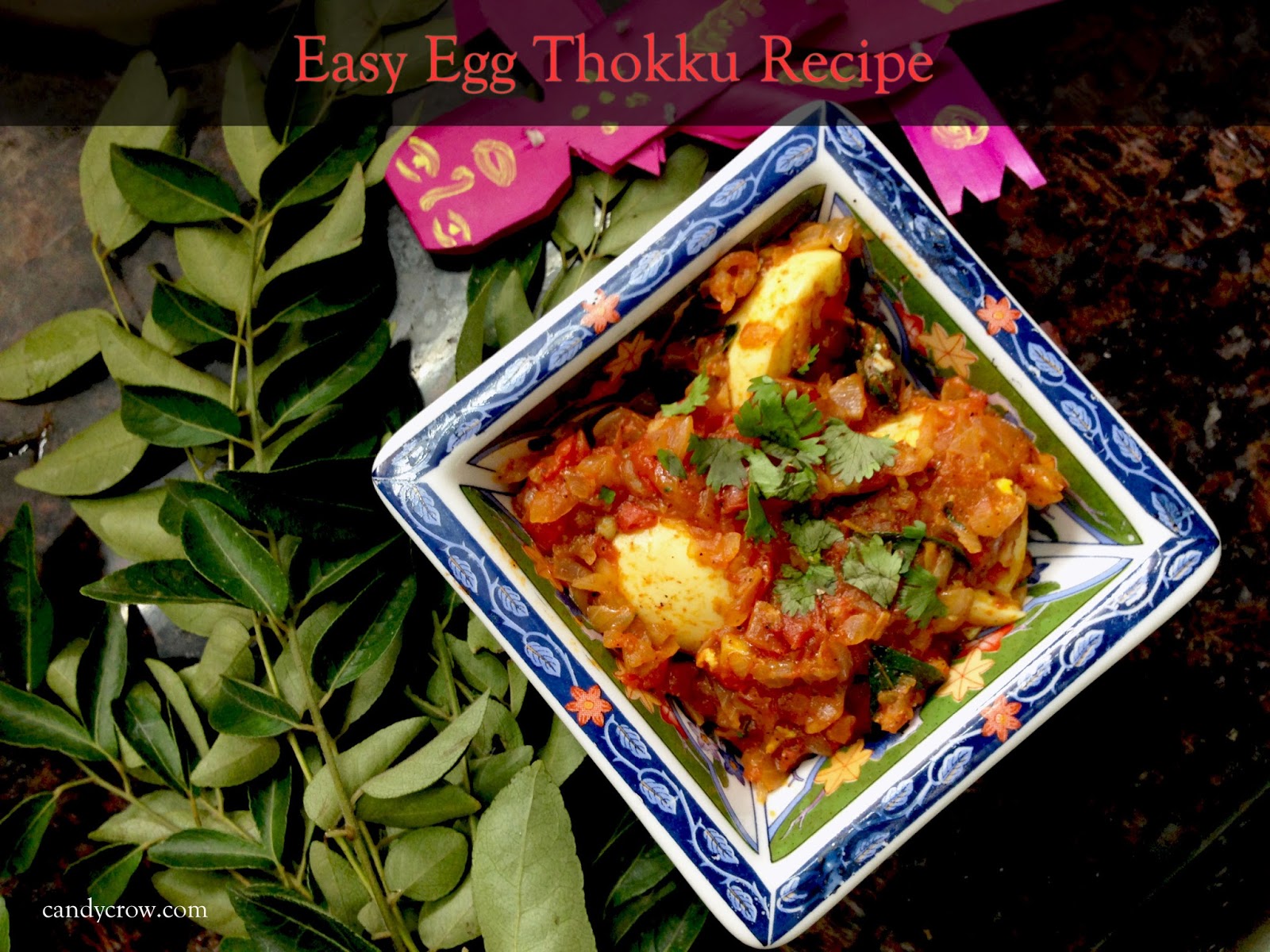 Easy Egg Thokku Recipe