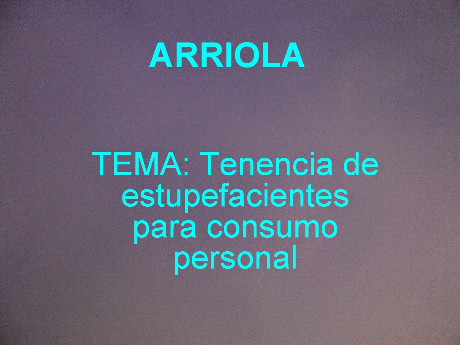Resumen De Fallos Resumen Sintesis Del Fallo Arriola