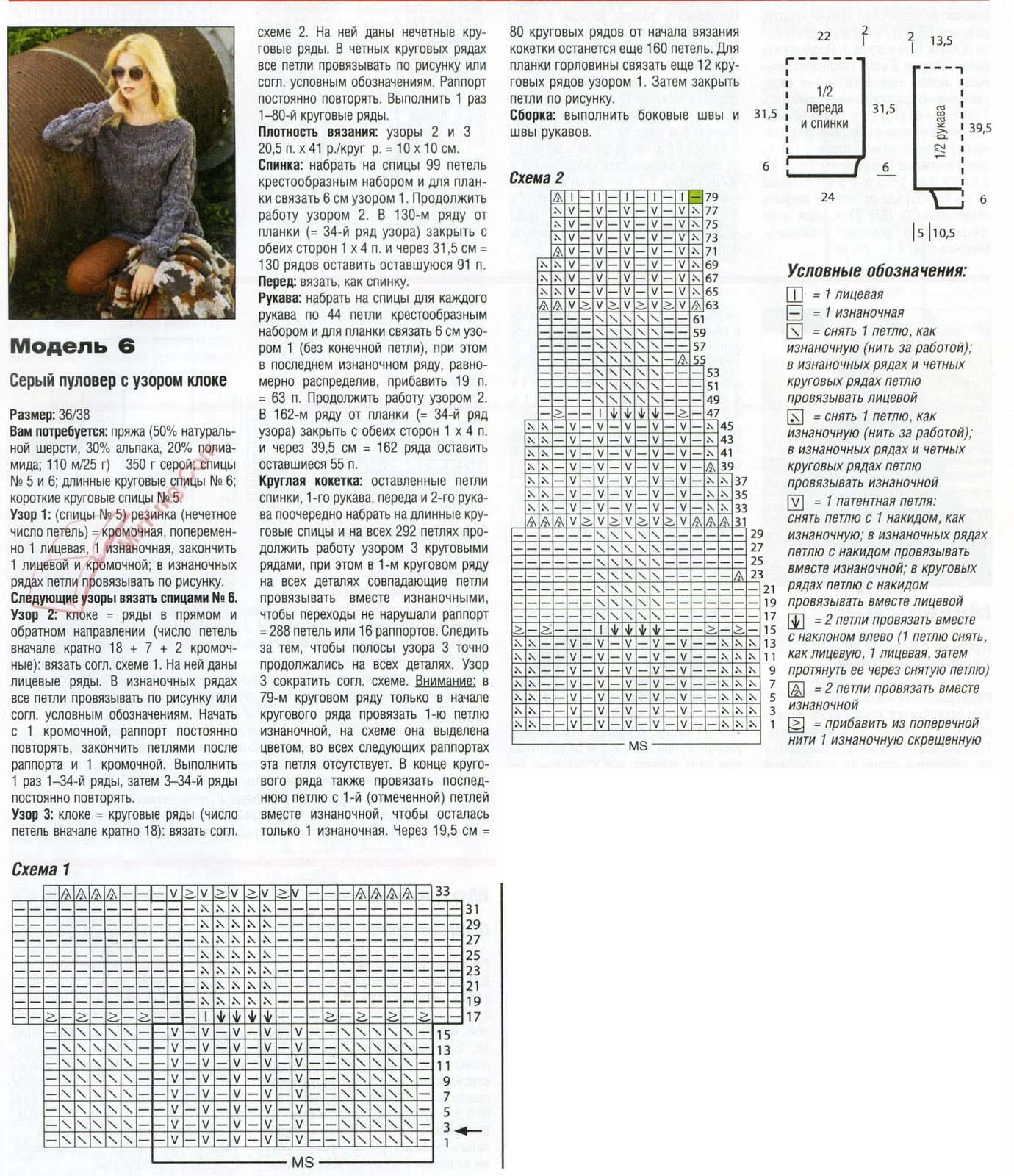Схемы узором клоке. Пуловер узором клоке. Вязаное пальто женское спицами узор клоке с описанием. Узор клоке спицами схема и описание для свитера. Узор для круглой кокетки из лицевых и изнаночных.