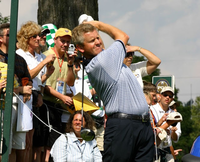 Some believe Colin Montgomerie cheated at a 2005 tournament