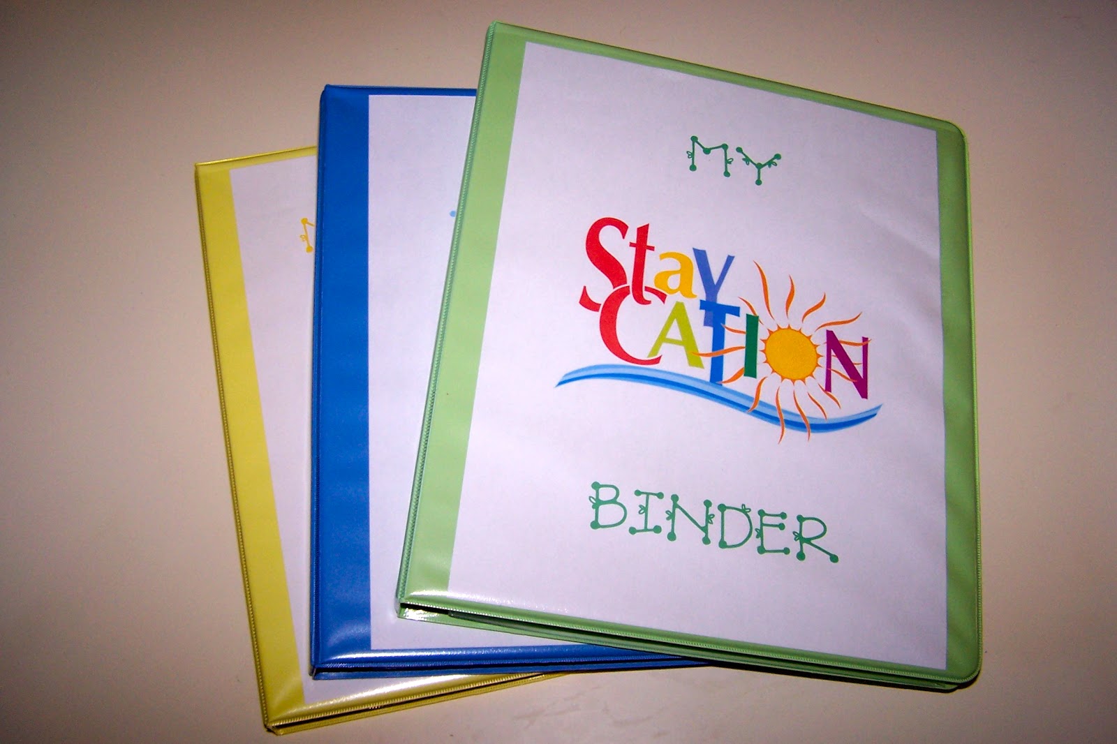 The Princess and the Tot Staycation Binders and Fun!