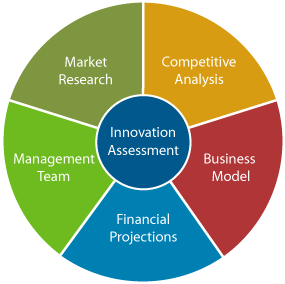 Which option includes the assessment and improvement of business strategies