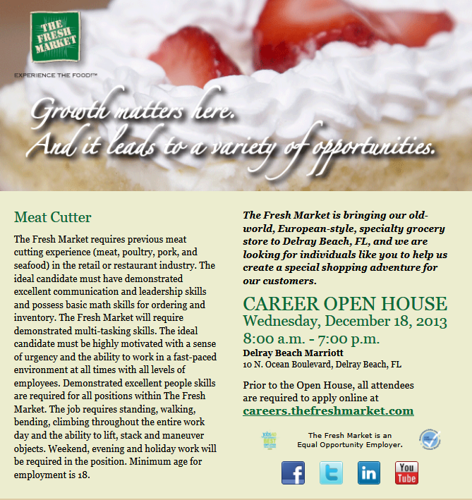 Active Jobs Hiring Now Meat Cutter Job Openings Delray Beach, FL