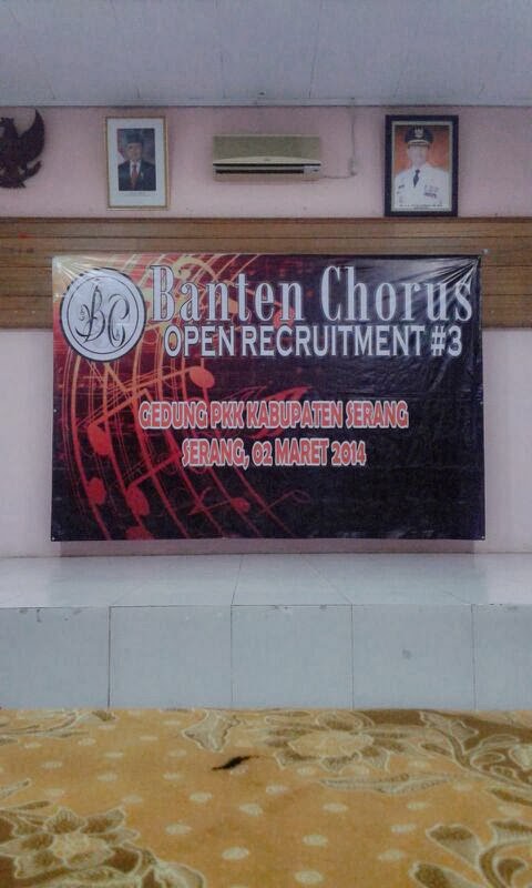 Banten Chorus Open Recruitment #3