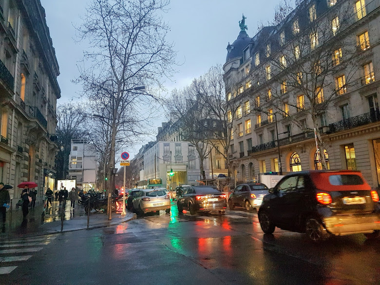 巴黎的街景