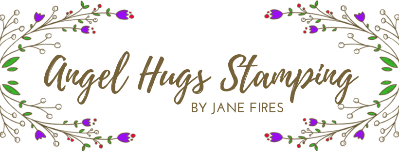 Angel Hugs Stamping by Jane Fires