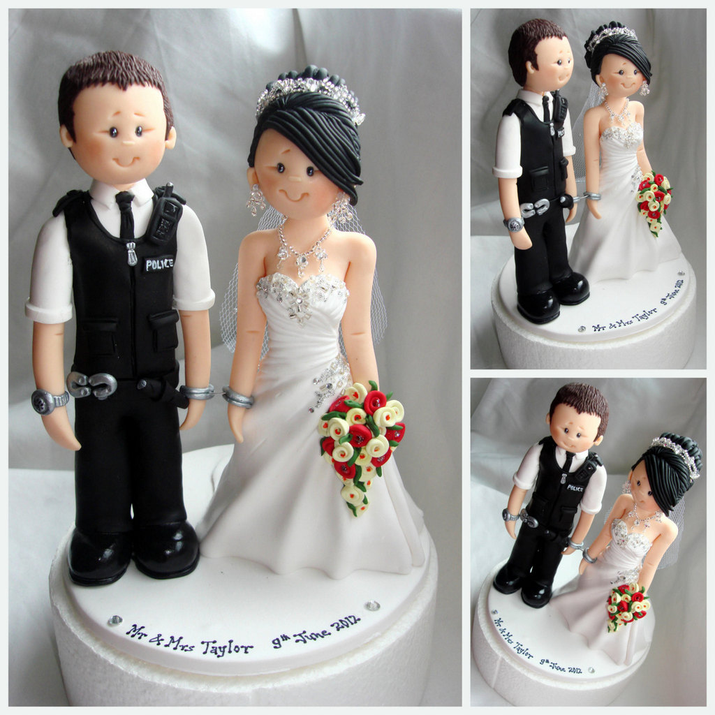 Custom To Bride And Groom Wedding Cake Toppers Wedding