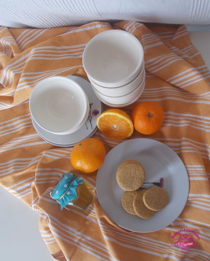 Galletas de miel y naranja