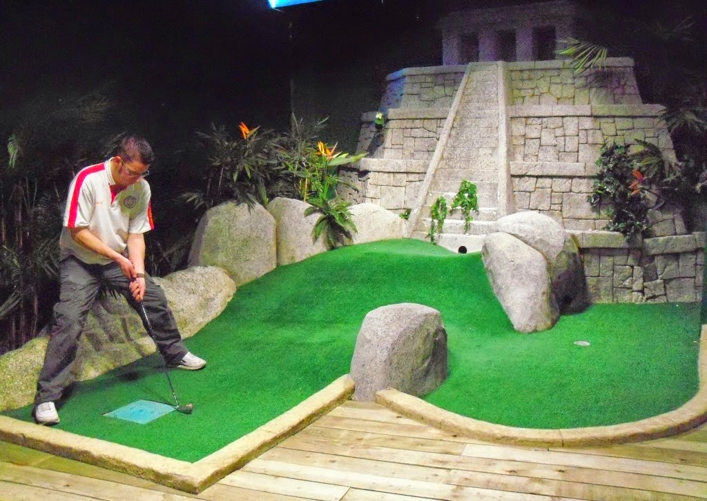 The Ham and Egger Files New indoor adventure golf course in Cardiff, Wales