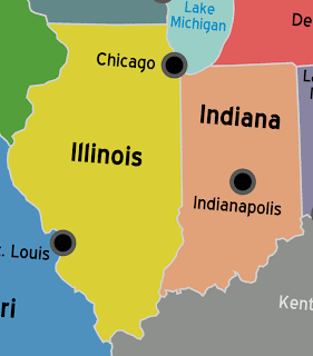 The Third Question Does Illinois Share A Border With Michigan Aka Who Owns The Great Lakes