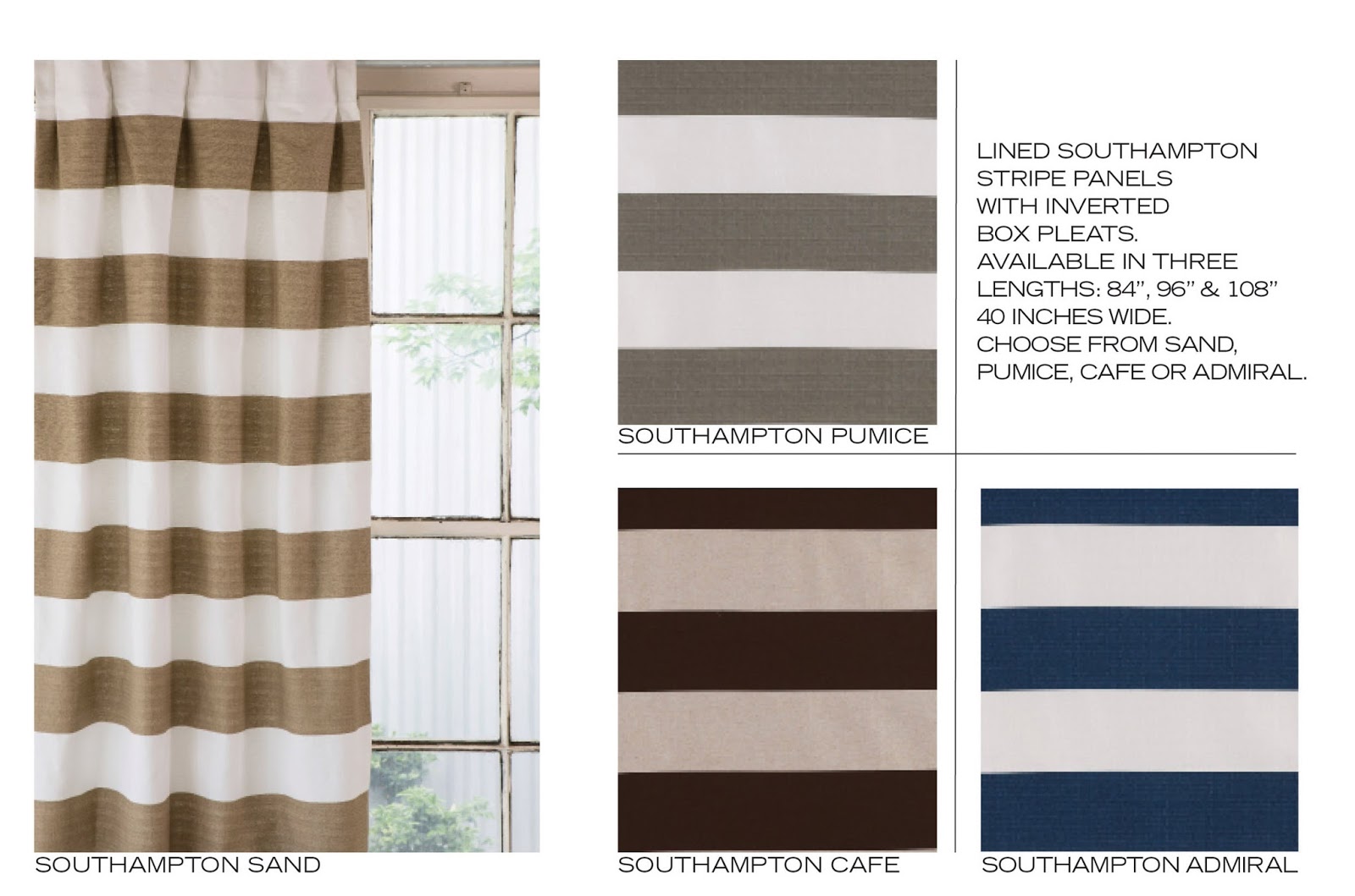 INSPIRED DESIGN Introducing Lacefield Designs' Ready Made Drapery Panels