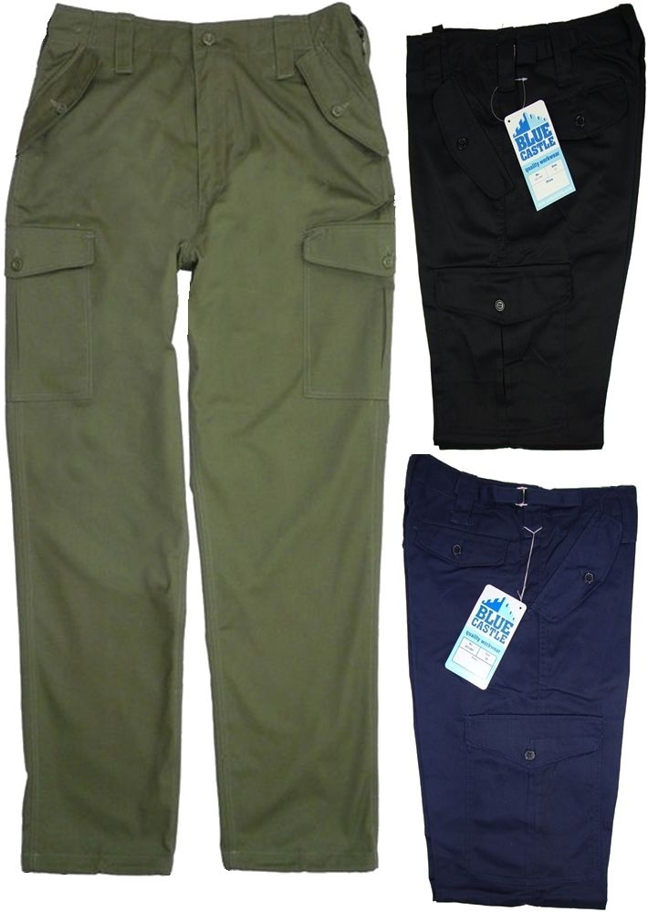 GR8 Clothing Co: Mens Combat - Cargo Trousers