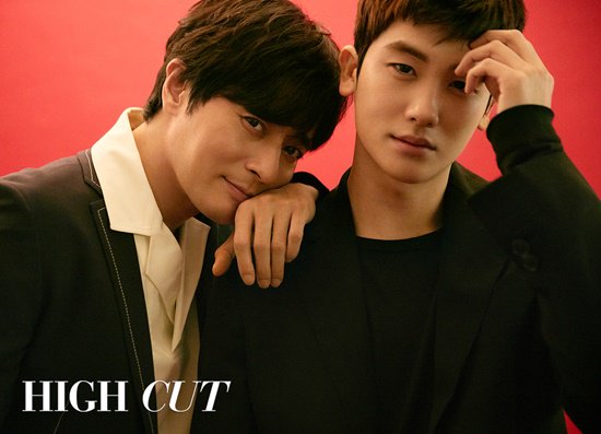 Suits�in Başrolleri Jang Dong Gun & Park Hyung Shik High Cut�a Poz