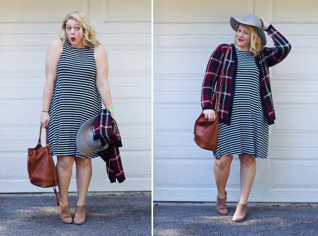 How to turn a summer dress into a fall look