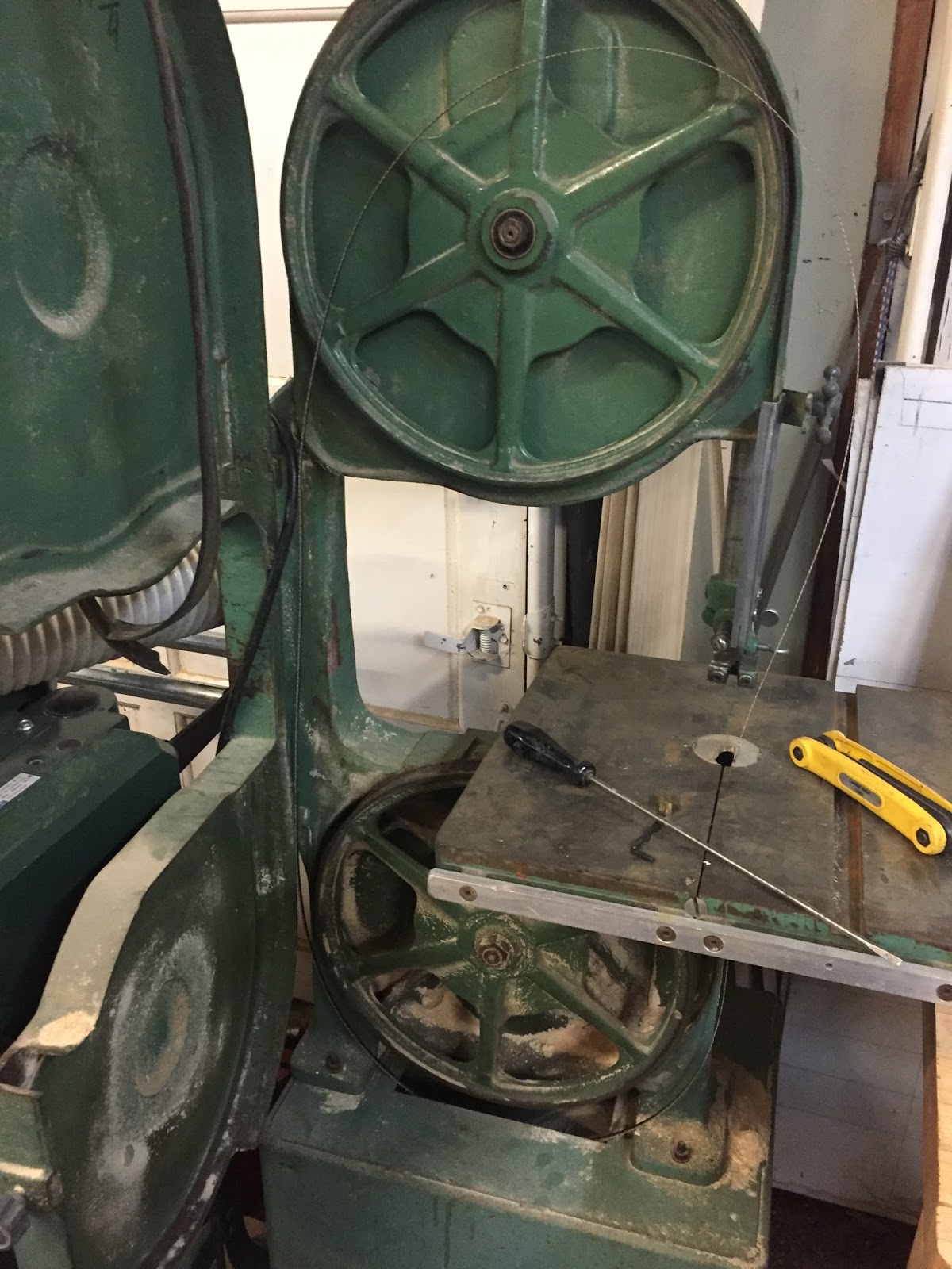 Ravenwood Blog General 190 Bandsaw tune up