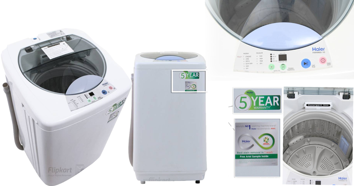Haier 6 kg Fully Automatic Top Load Washing Machine (HWM 6010) Fully