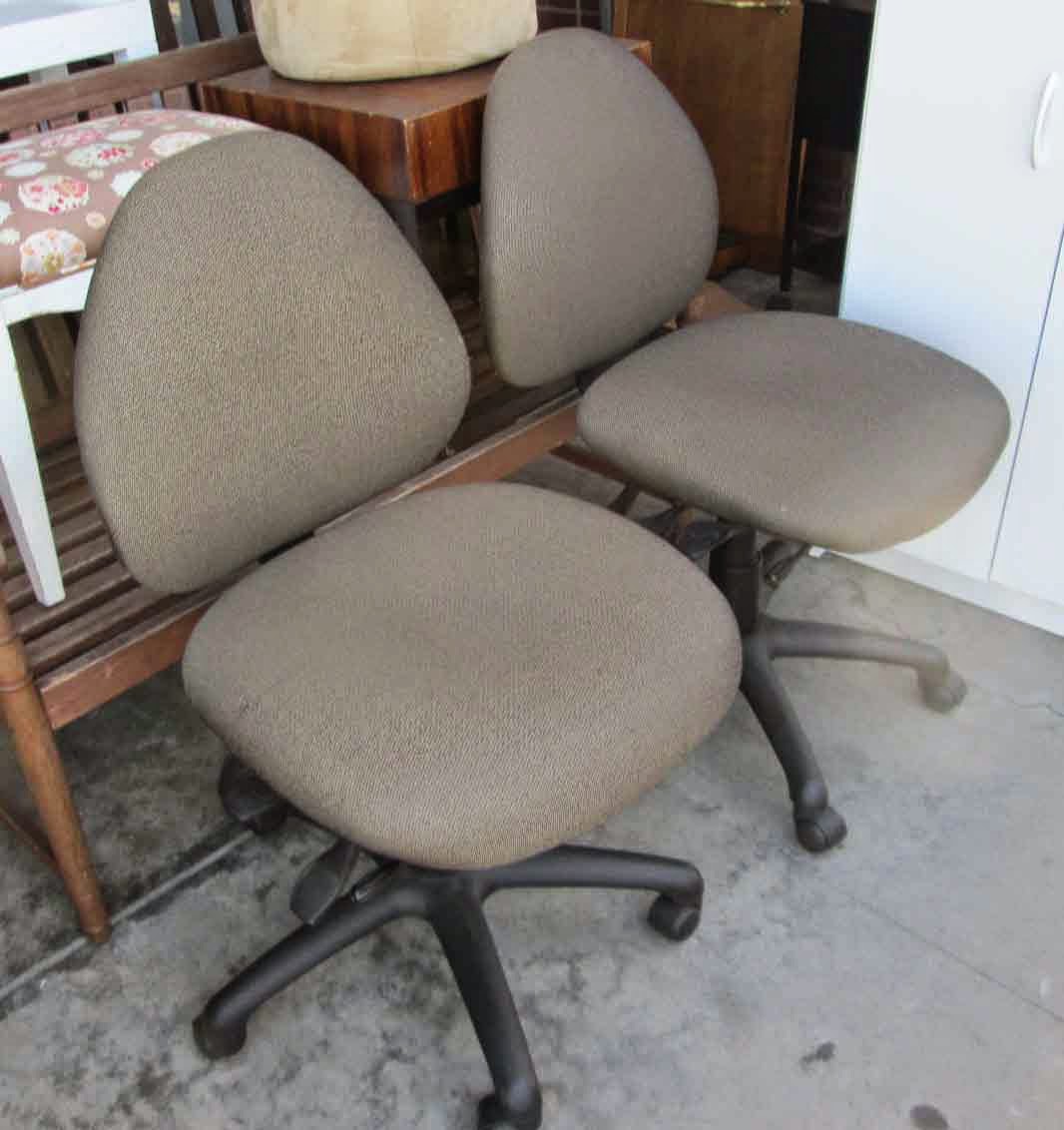 UHURU FURNITURE & COLLECTIBLES SOLD Armless Office Chairs 20 / each