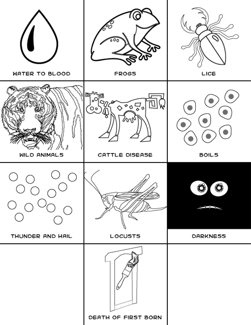 Coloring Pages For The Ten Plagues Top Coloring Pages