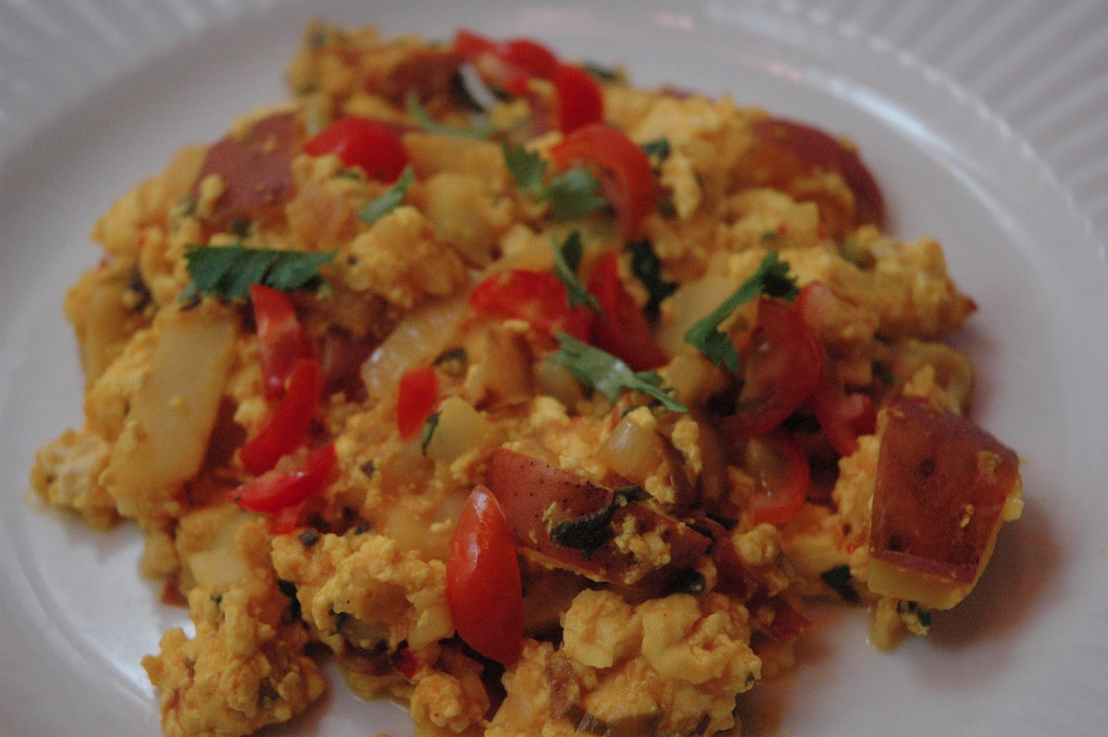 vegetarian south Tofu Hash