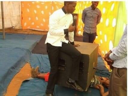 Woman dies as controversial PROPHET puts a big speaker on top of her body to prove God’s power (PHOTOs)