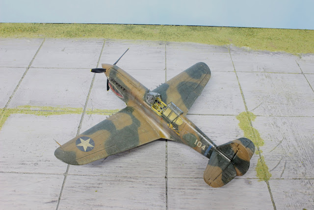 Hasegawa P-40E 1/48. Hasegawa P-40E 1/48.