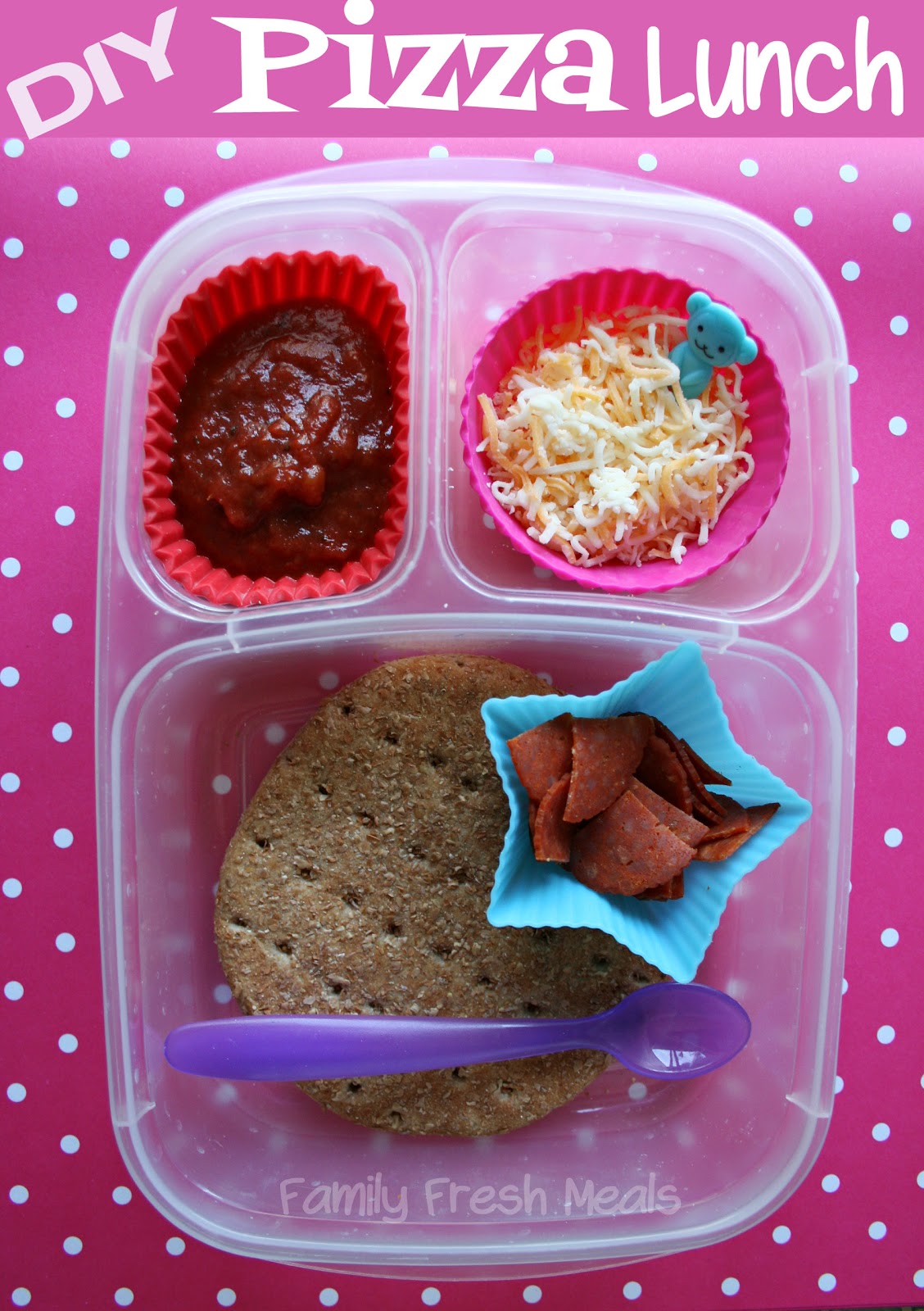 Make Your Own Pizza Lunchable Family Fresh Meals