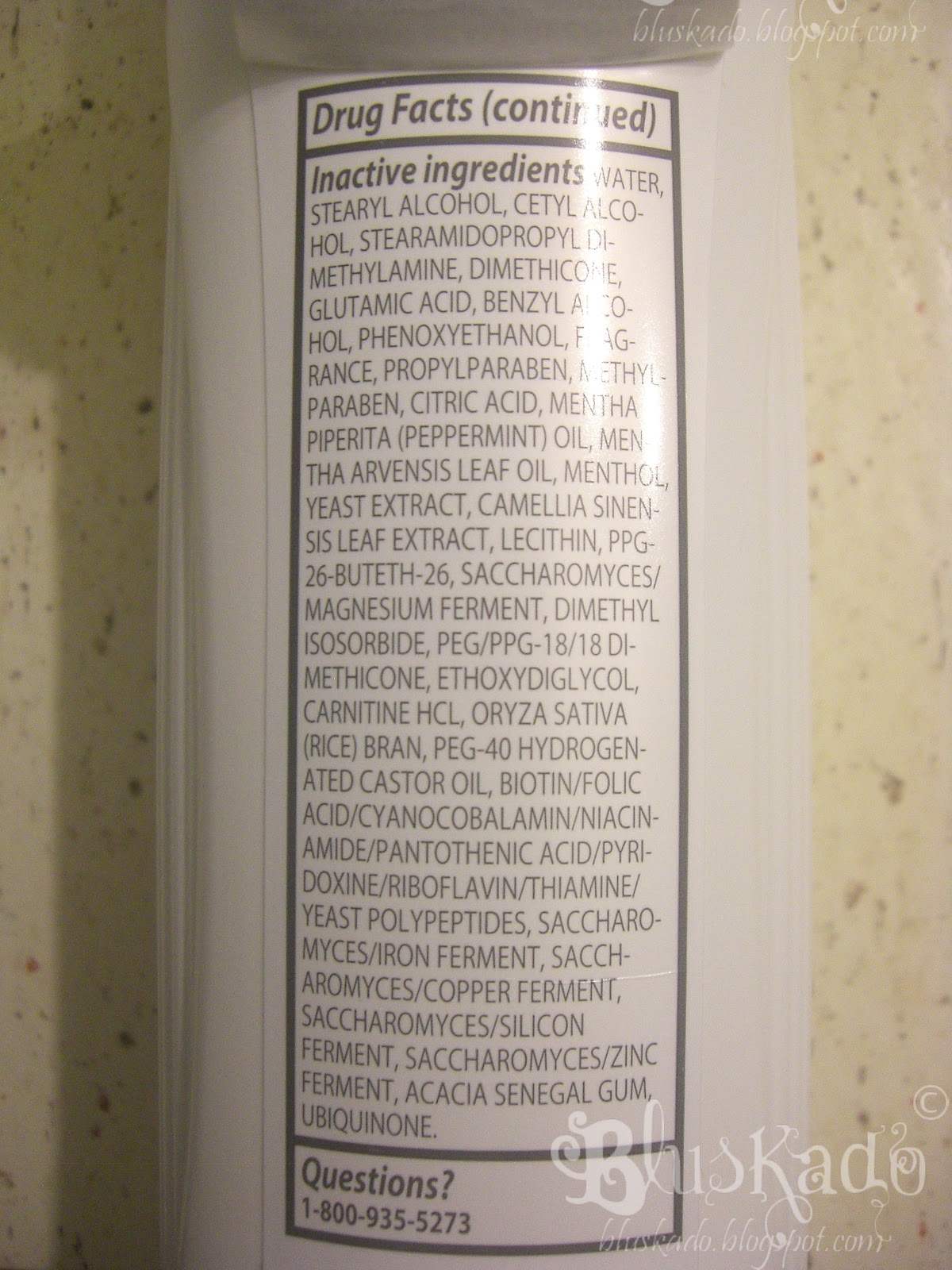 Blu and The Bee Review Nioxin Scalp Recovery