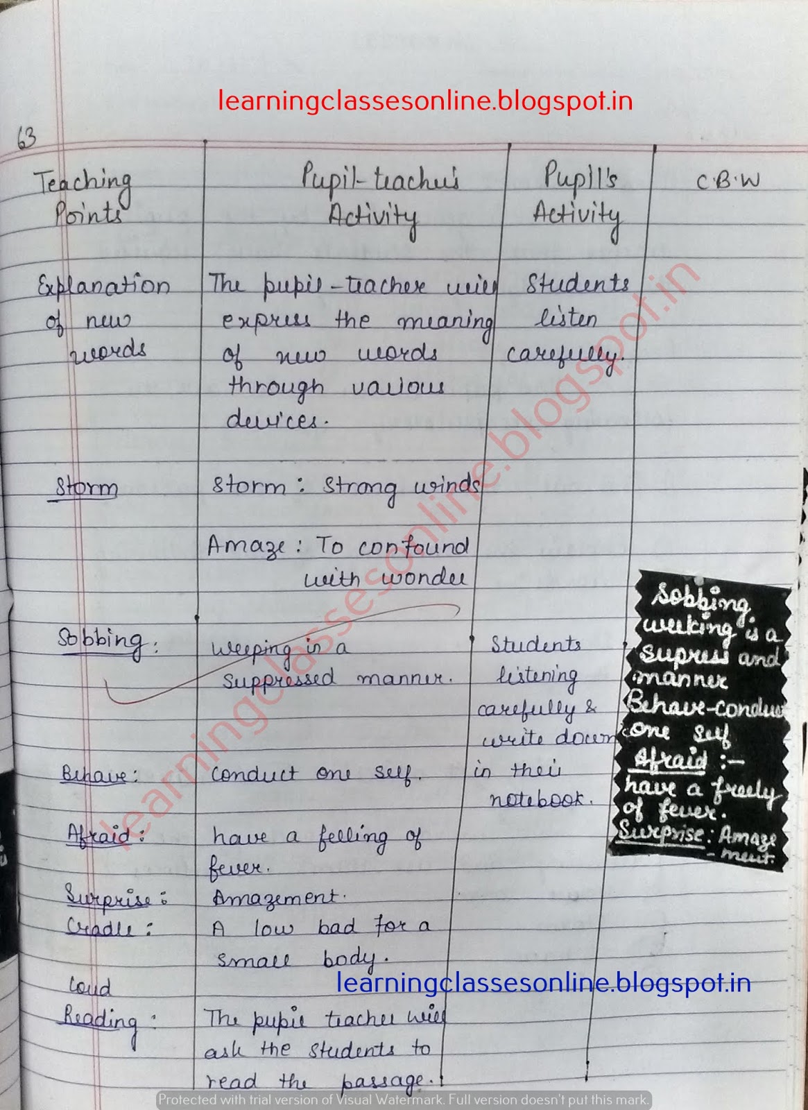 lesson plan in english grade 7,