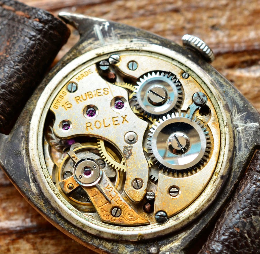 1934年 アンティーク ROLEX(ロレックス) スモセコ Ref.57267 機械式手巻き腕時計アンティーク時計 | RIP CORD