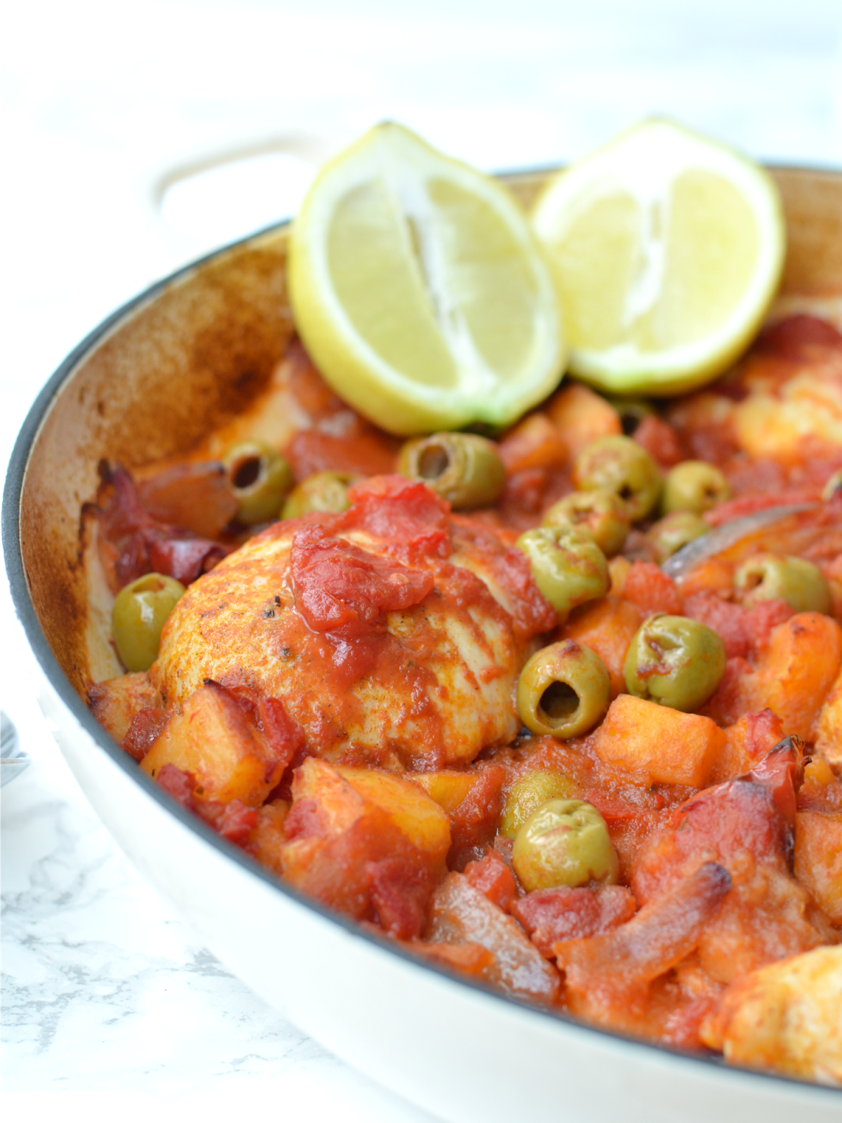 The Crazy Kitchen Family Meals Paprika Chicken with Chorizo & Olives