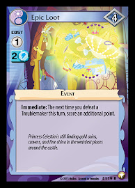 My Little Pony Epic Loot Equestrian Odysseys CCG Card