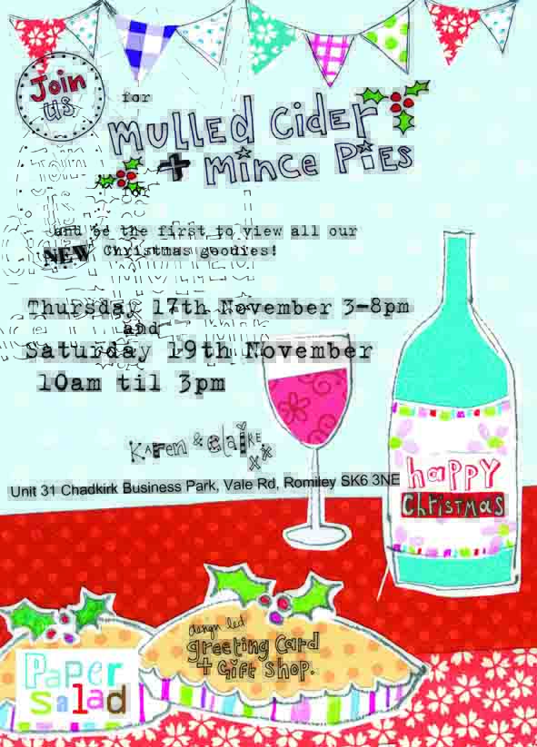 Paper Salad Exclusive christmas shopping events
