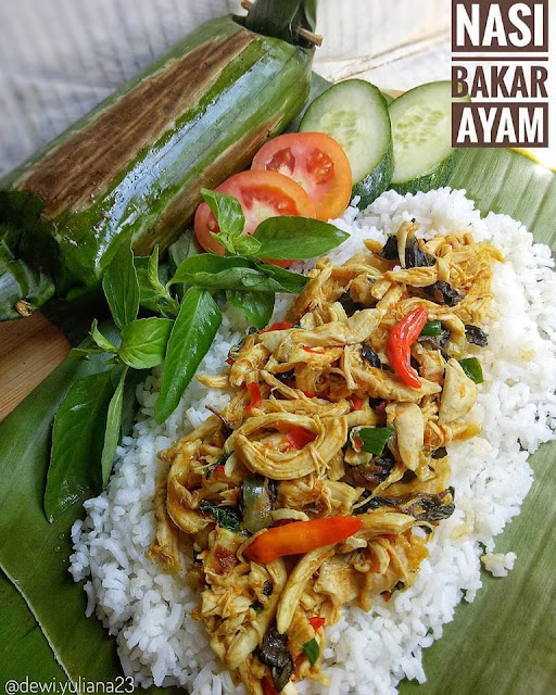 Resepi Nasi Bakar Ayam Resepi Nasi Bakar Ayam